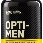 Optimum Nutrition Opti-Men, Vitamin C, Zinc and Vitamin D, E, B12 for Immune Support Mens Daily Multivitamin Supplement.